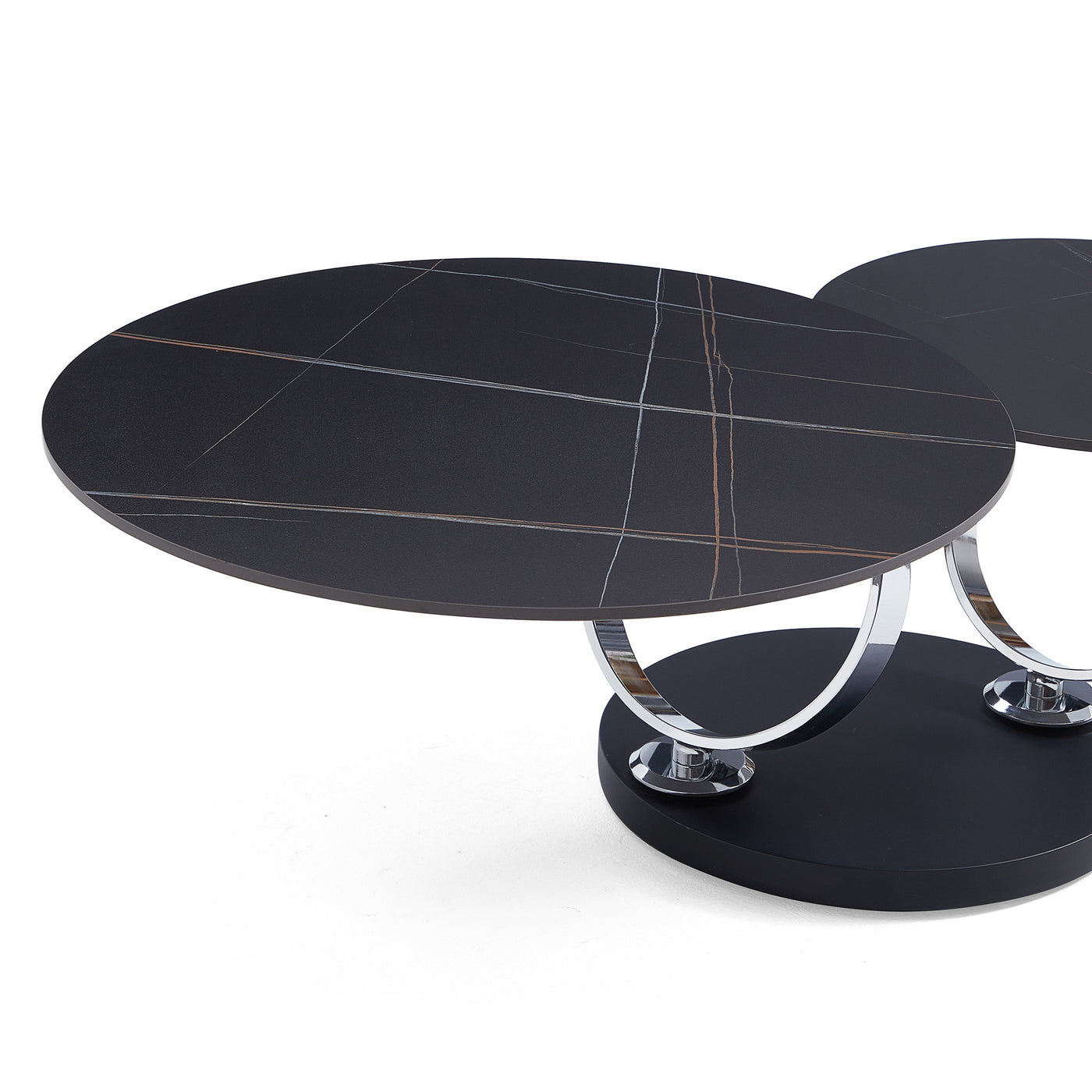 Satellite Modern Rotating Coffee Table-50.4″