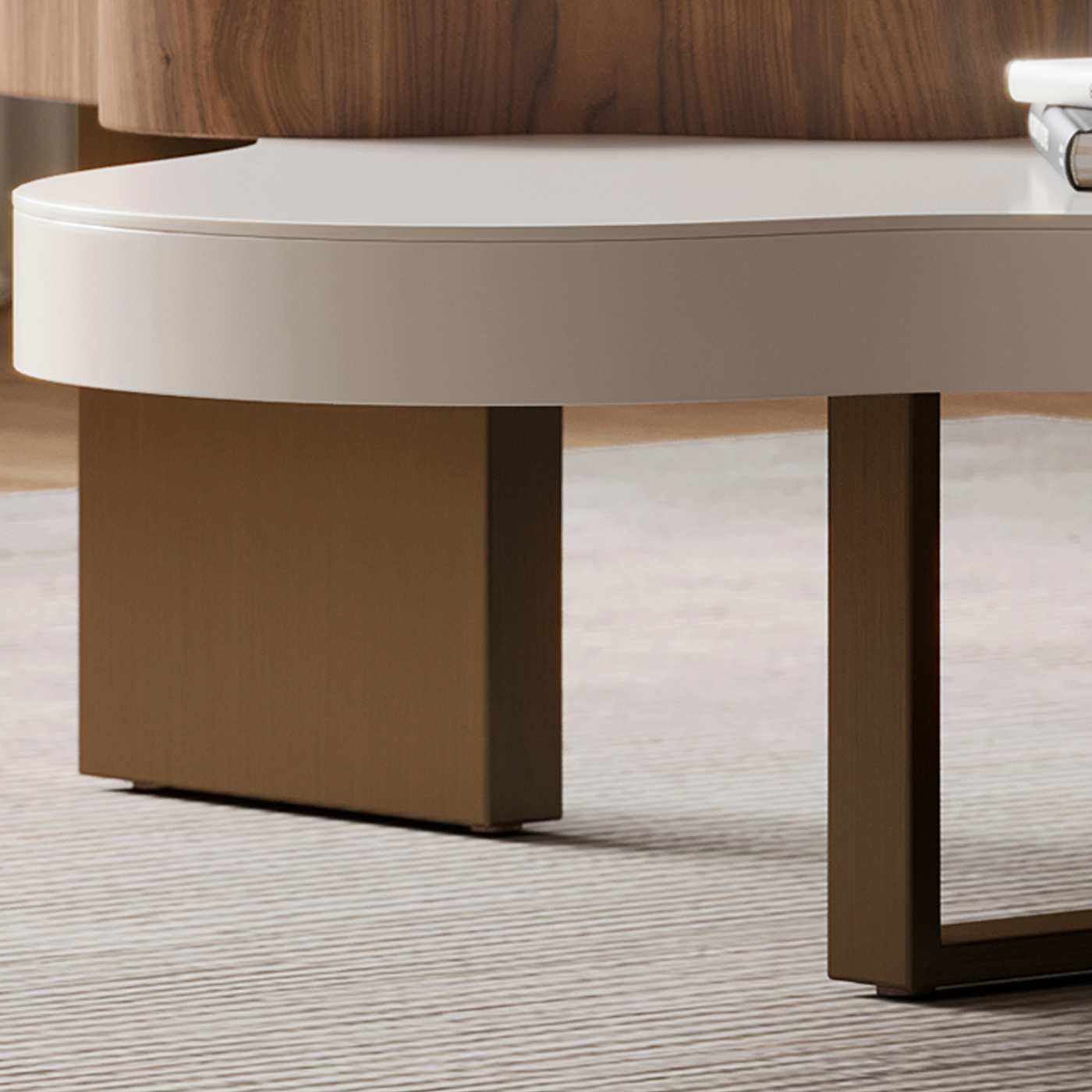 CloudBloom Layered Coffee Table