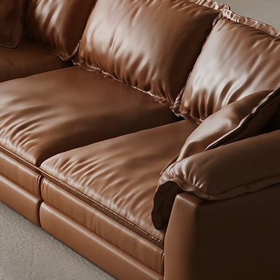Bergamo Classic Italian Leather Sofa