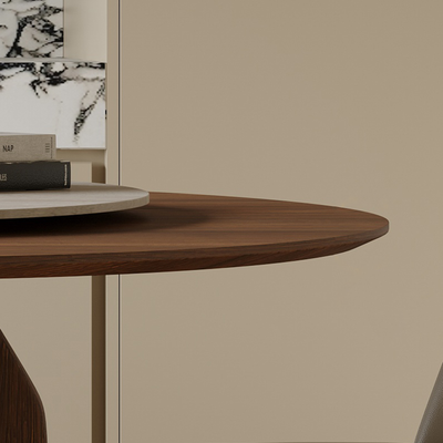 Elamer Rotating Round Dining Table