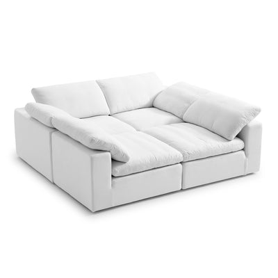 Tender Wabi Sabi Sofa Bed-White-90.6"