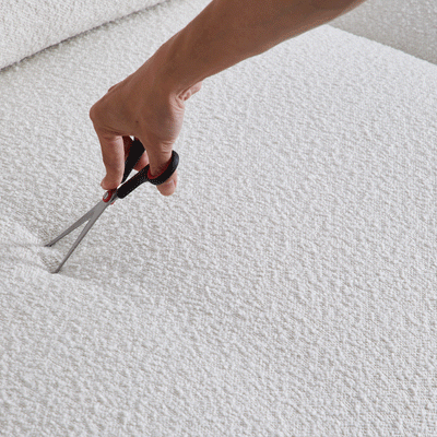 Nordic Modern Creamy Sofa-White