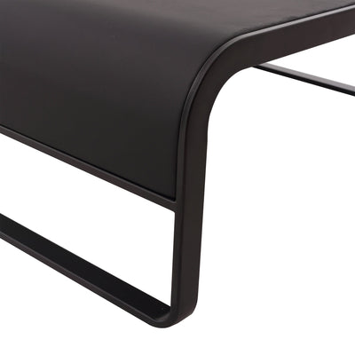 Modern Duet Coffee Table Set-39.4″ & 31.5″-Khaki & Black