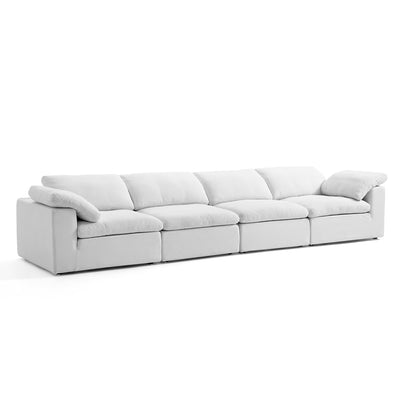 Tender Wabi Sabi Sofa-White-165.4"