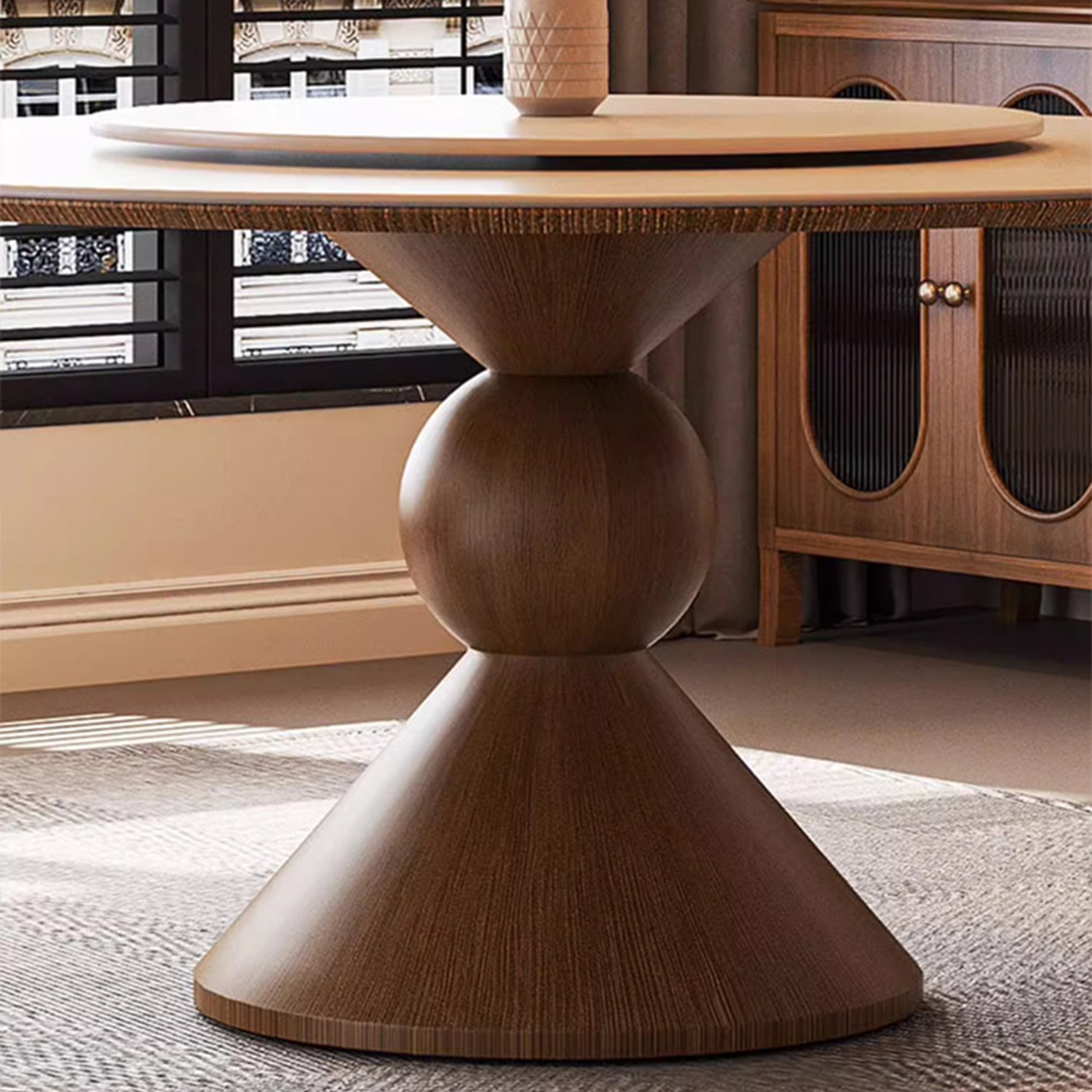Solace Rotating Round Dining Table