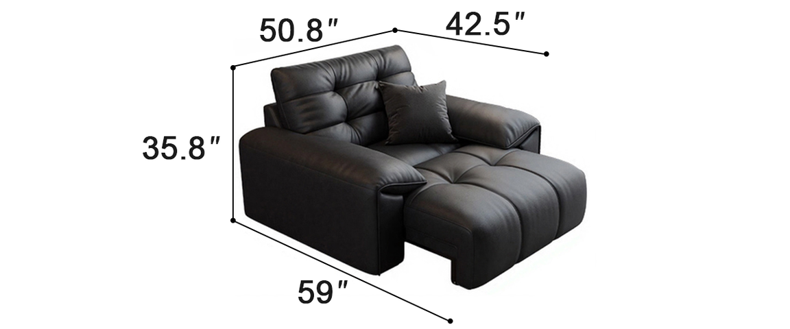 Betances Leather Power Reclining Sofa