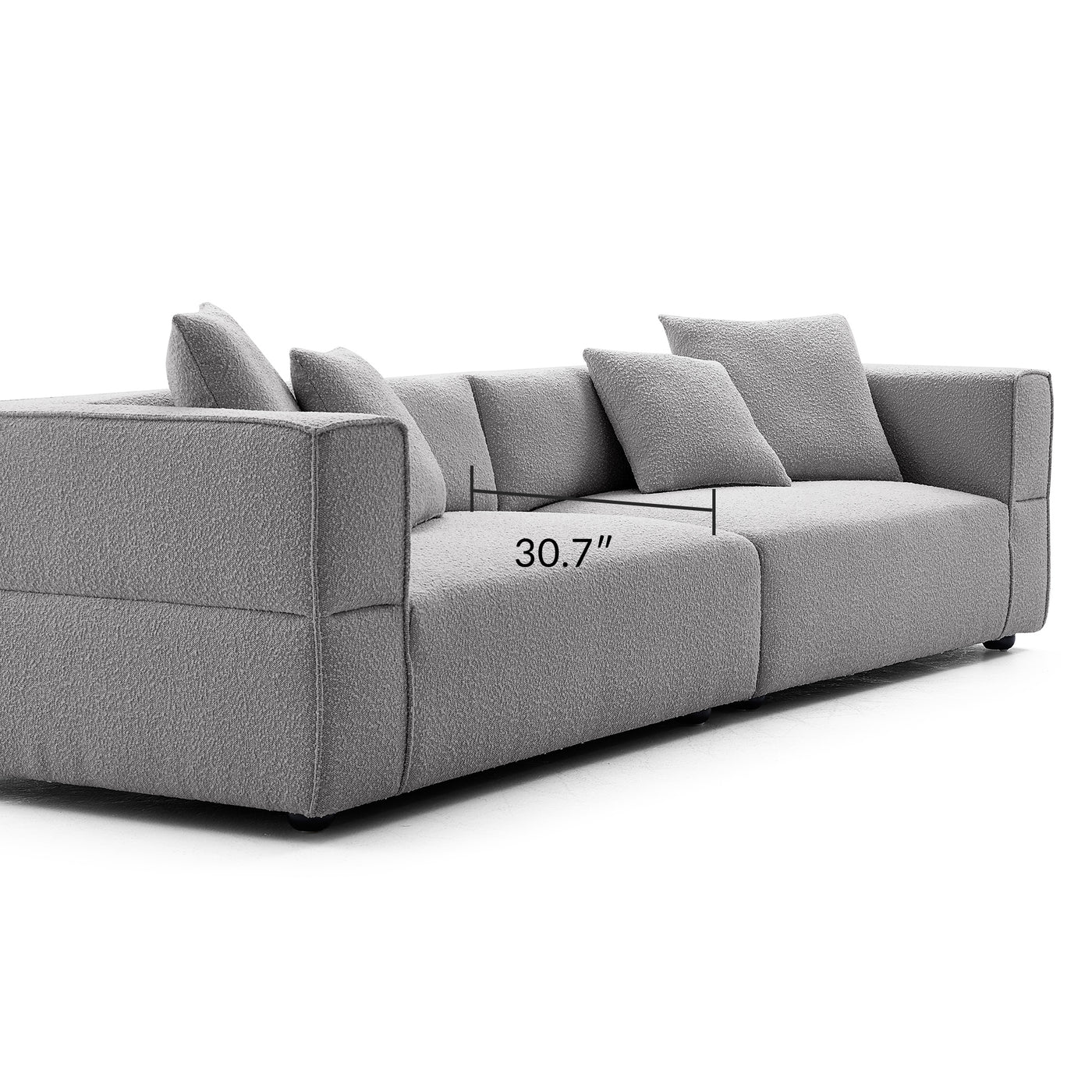 Nordic Modern Gray Sofa