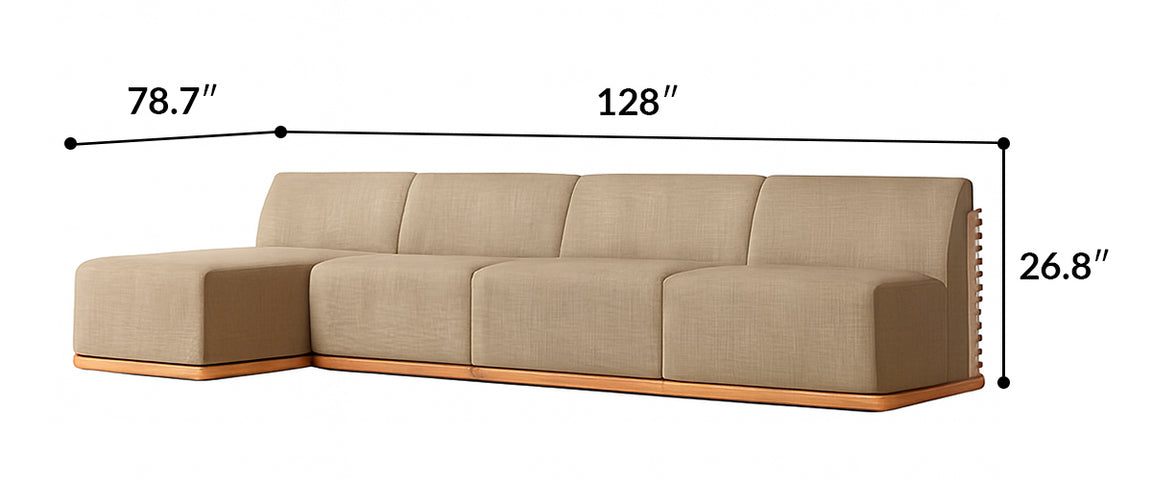 Solana Designer Teak Outdoor Sofa & Lounge Set