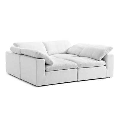 Tender Wabi Sabi Sofa Bed-White-90.6"