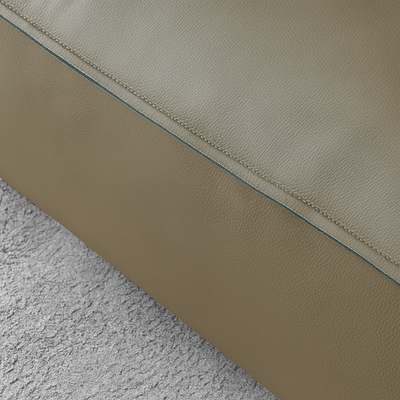 Elara Top Grain Leather Power Recliner Sofa-Olive