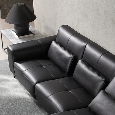 Alto Top Grain Leather Power Recliner Sofa