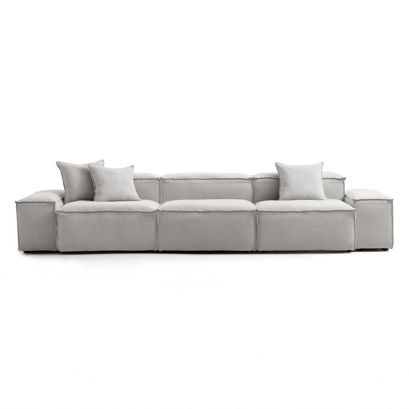 Freedom Modular Gray Sofa-Gray-hidden