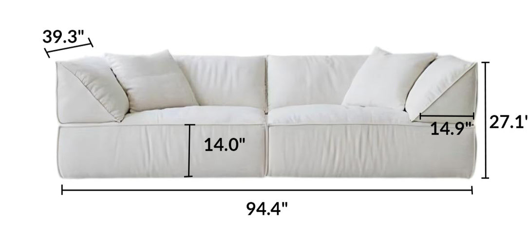 Brioche Soft Linen Sofa