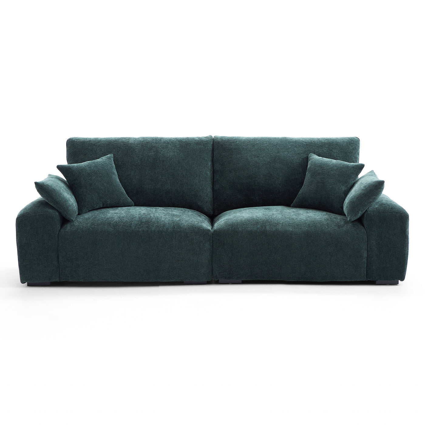 The Empress Green Sofa Set-Green-90.6″