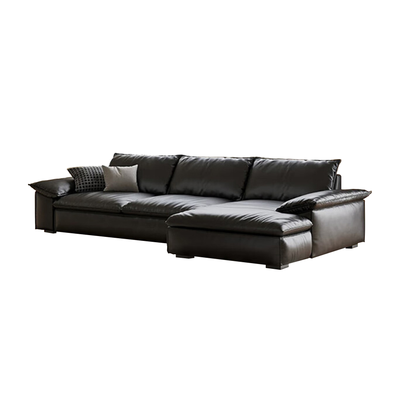 Brownie Modern Luxe Leather Sofa