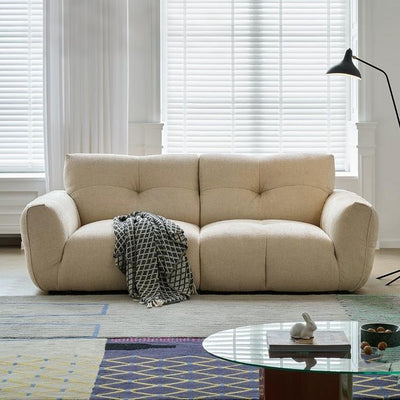 Cocoa Loaf Fabric Sofa-Beige