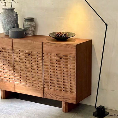 Carrollton Solid Wood Louver Sideboard