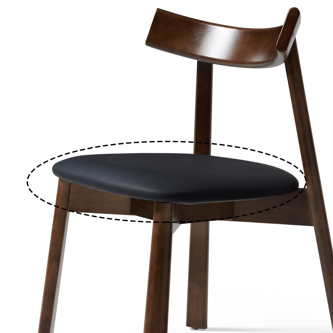 Ester Dining Chair-Walnut