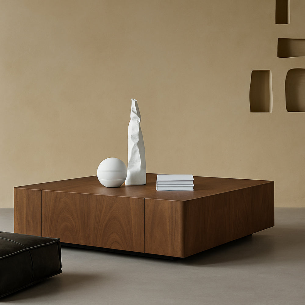 Caleb Square Coffee Table-39.4″