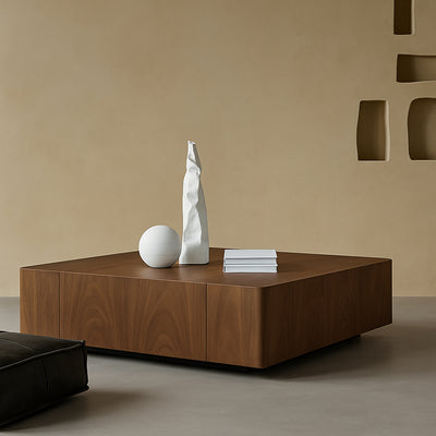 Caleb Square Coffee Table-39.4″