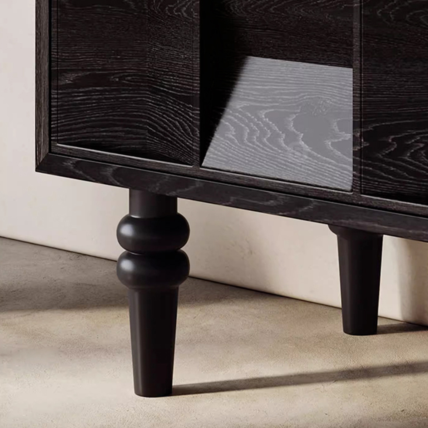 Kenzo Geometric Wood Sideboard