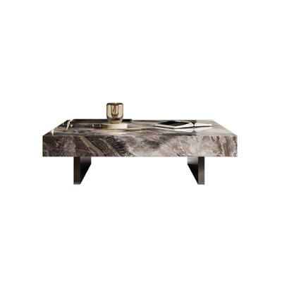 Dark Veined Square Coffee Table
