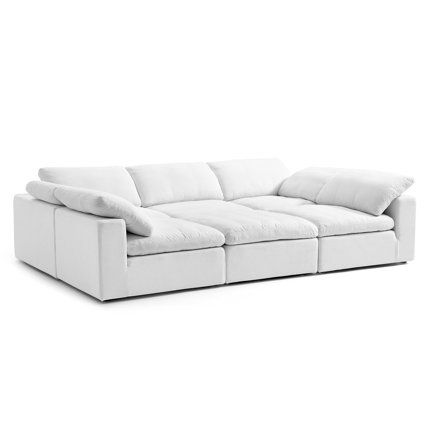 Tender Wabi Sabi Sofa Bed-White-128.0"