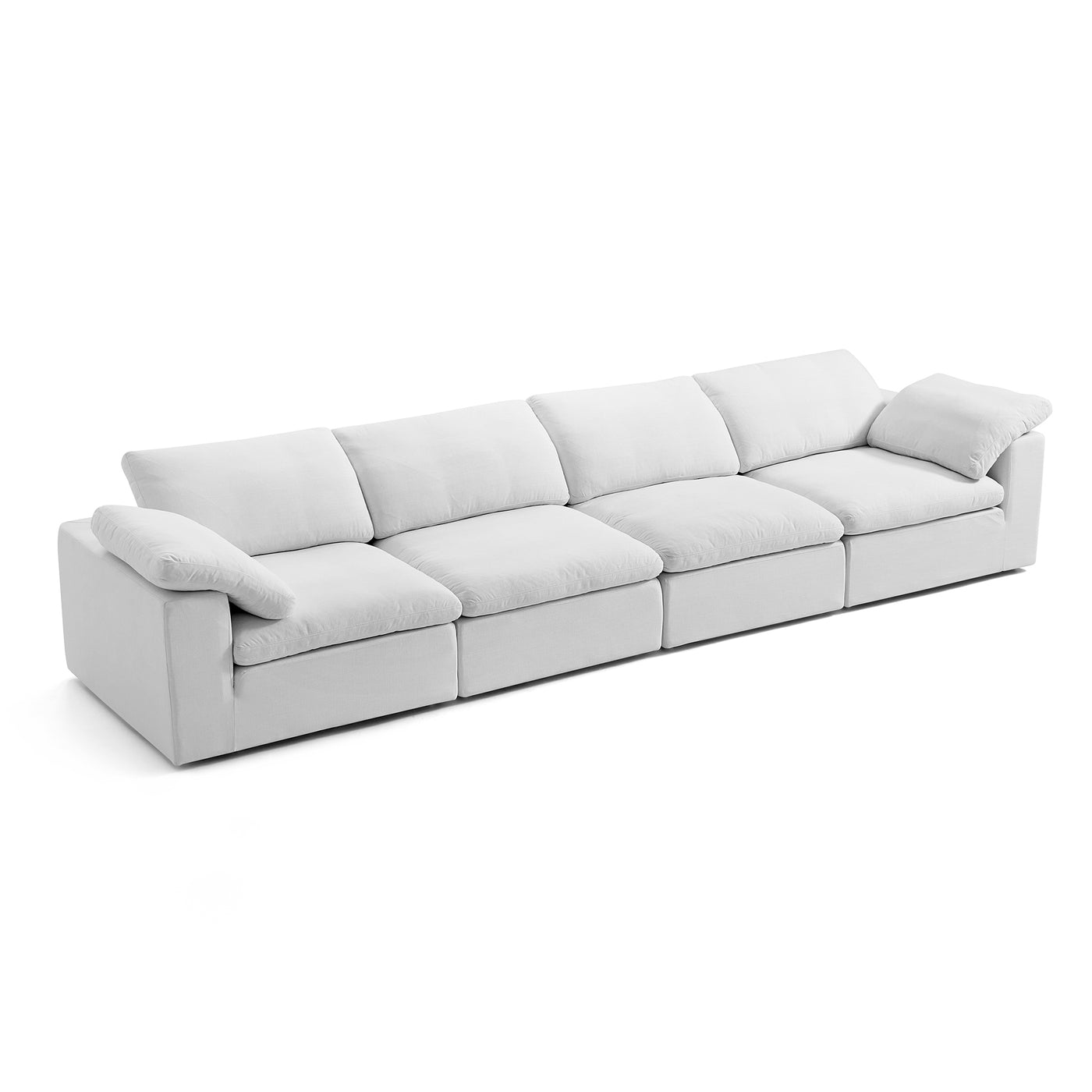 Tender Wabi Sabi Sofa-White-165.4"