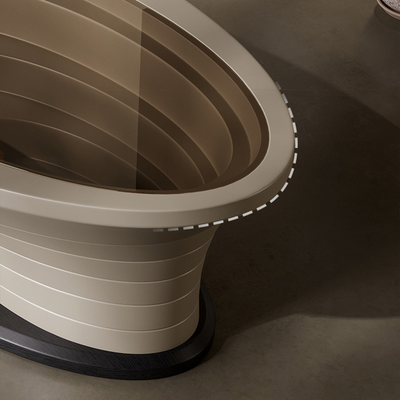 Multi Ring Glass Coffee Table