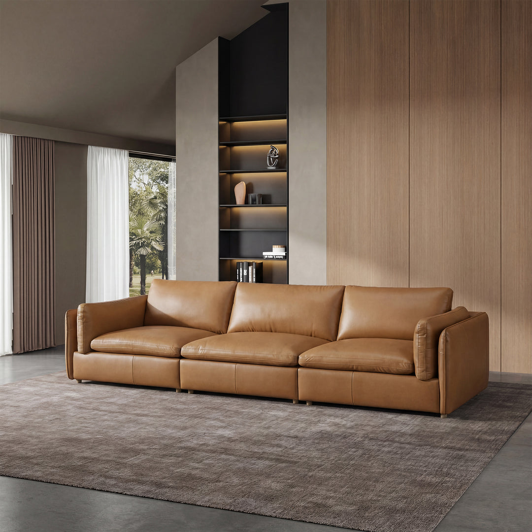Relax Leather Modular Sofa