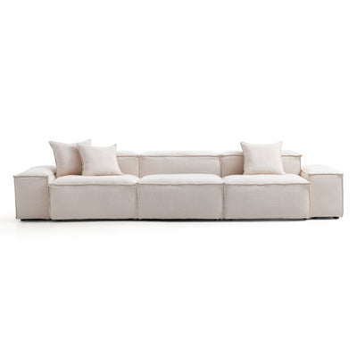 Freedom Modular Gray Sofa-Khaki-hidden