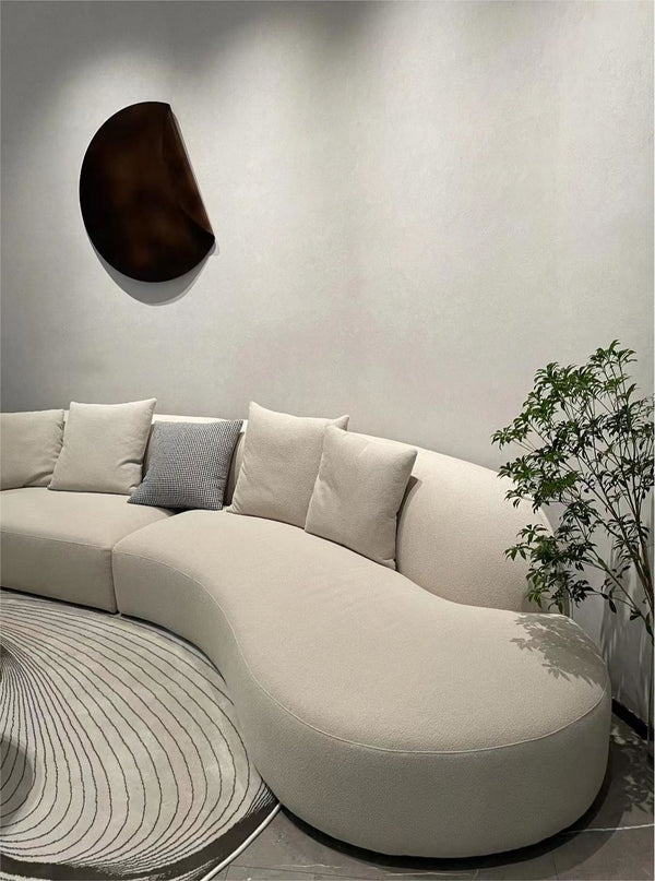 Crescent Bay Wabi-Sabi White Sofa