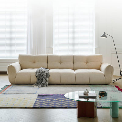 Cocoa Loaf Fabric Sofa-Beige