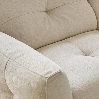 Cocoa Loaf Fabric Sofa-Beige
