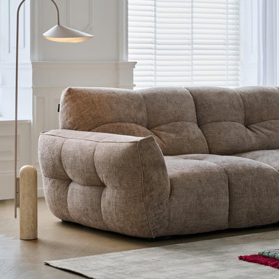 Cocoa Loaf Fabric Sofa-Gray