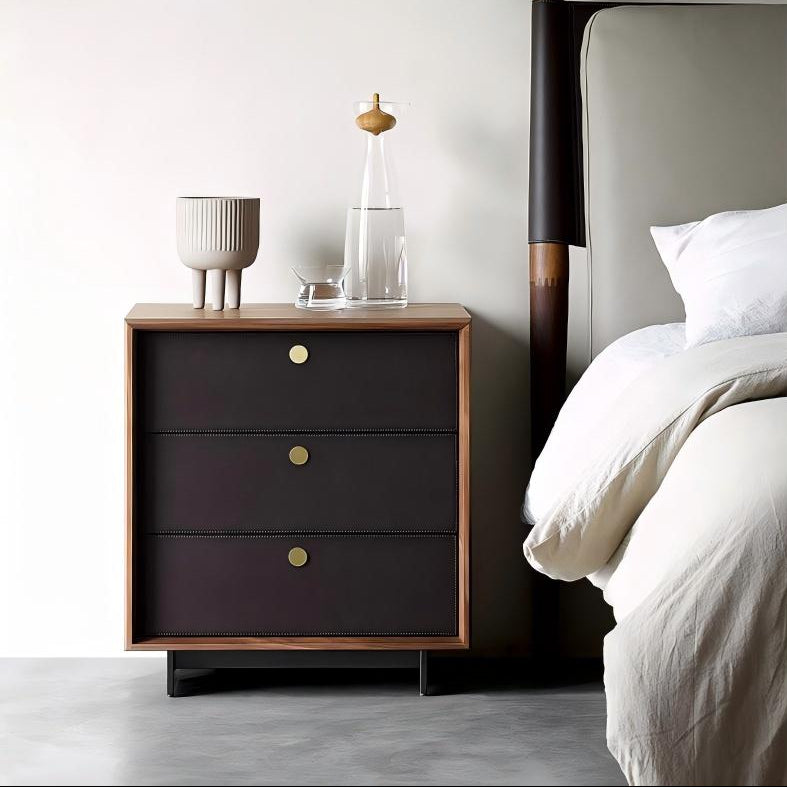 Cedar Root Nightstand-Walnut