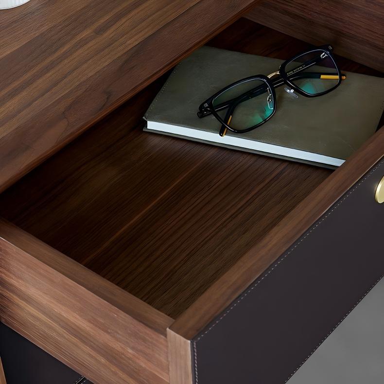 Cedar Root Nightstand-Walnut