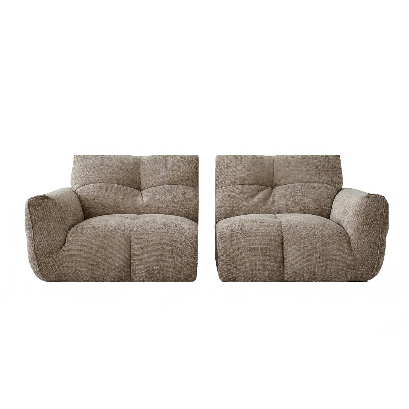 Cocoa Loaf Fabric Sofa-Gray
