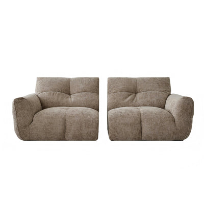 Cocoa Loaf Fabric Sofa-Gray