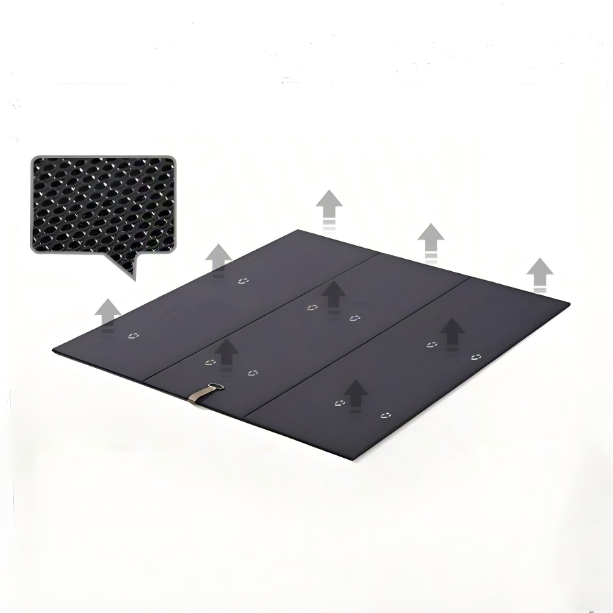 Brownie Crust Leather Bed