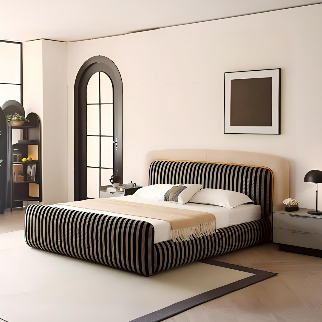 Tiramisu Stripe Bed