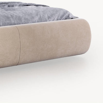 Oat Souffle Velvet Bed