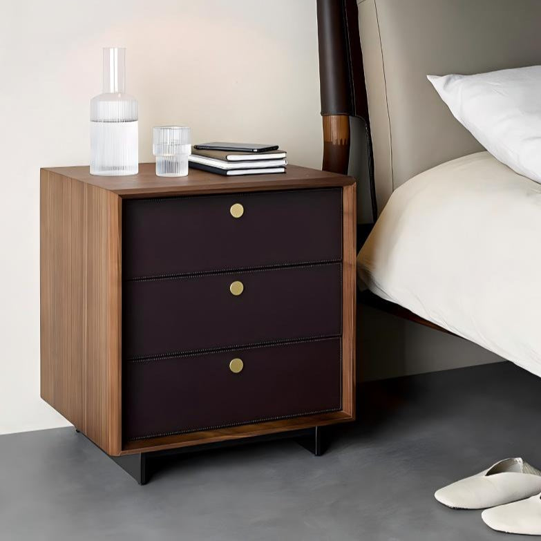 Cedar Root Nightstand-Walnut