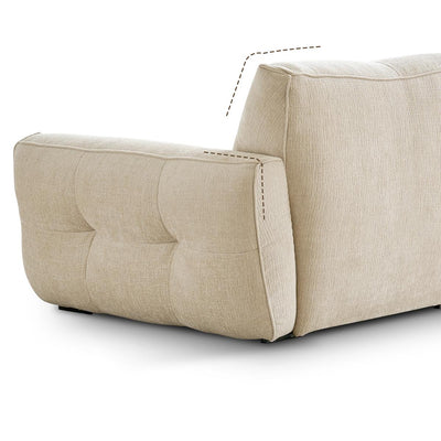 Cocoa Loaf Fabric Sofa-Beige