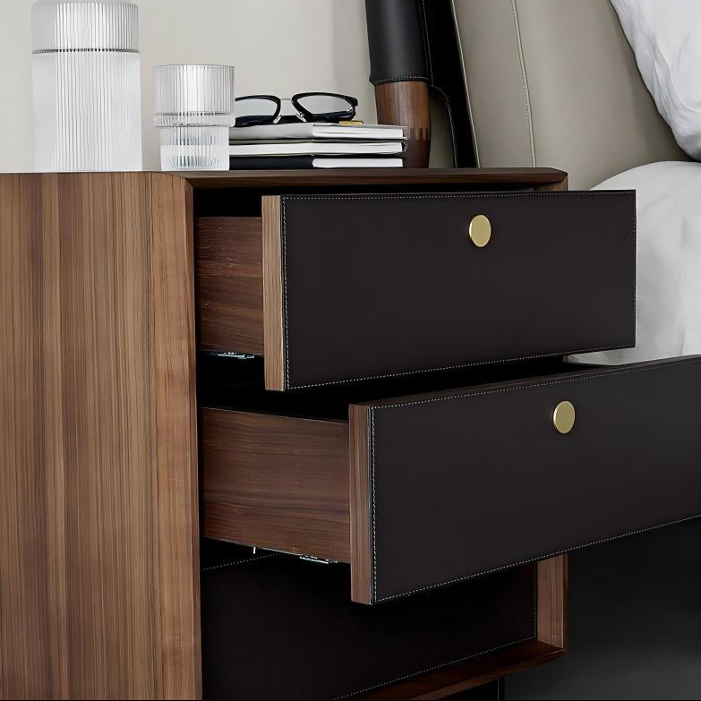 Cedar Root Nightstand-Walnut