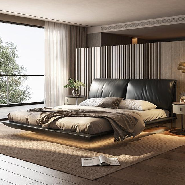 Dark Truffle Floating Bed