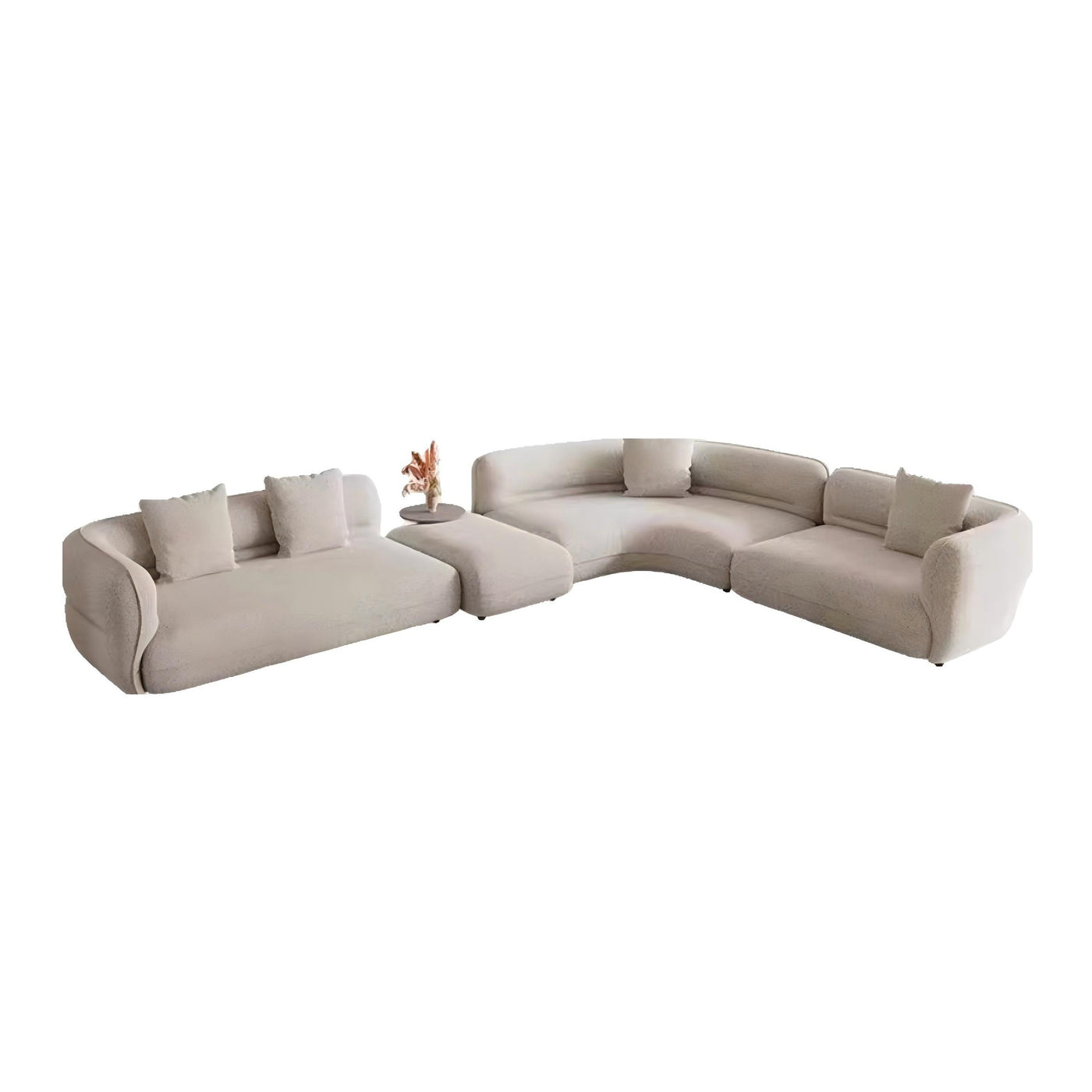 Prism Minimalist Corner Sectional Sofa