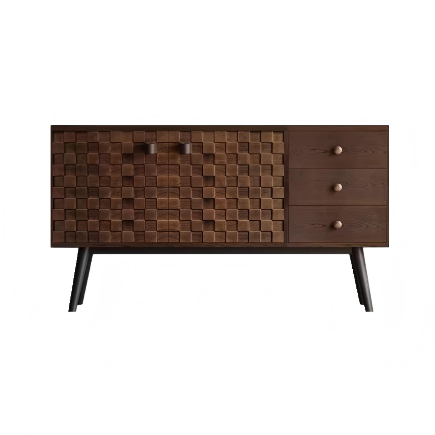 Arden Solid Wood Sideboard Cabinet-hidden