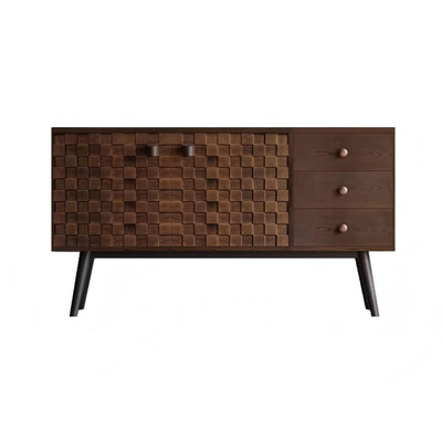 Arden Solid Wood Sideboard Cabinet-hidden