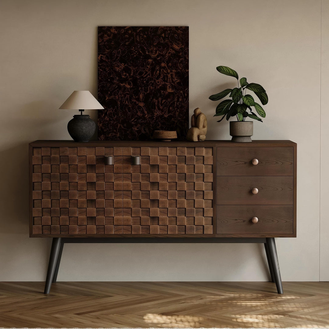 Arden Solid Wood Sideboard Cabinet
